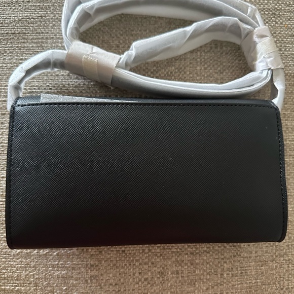 kate spade CROSSBODY small flap dana style in black SAFFIONO. - Picture 7 of 10